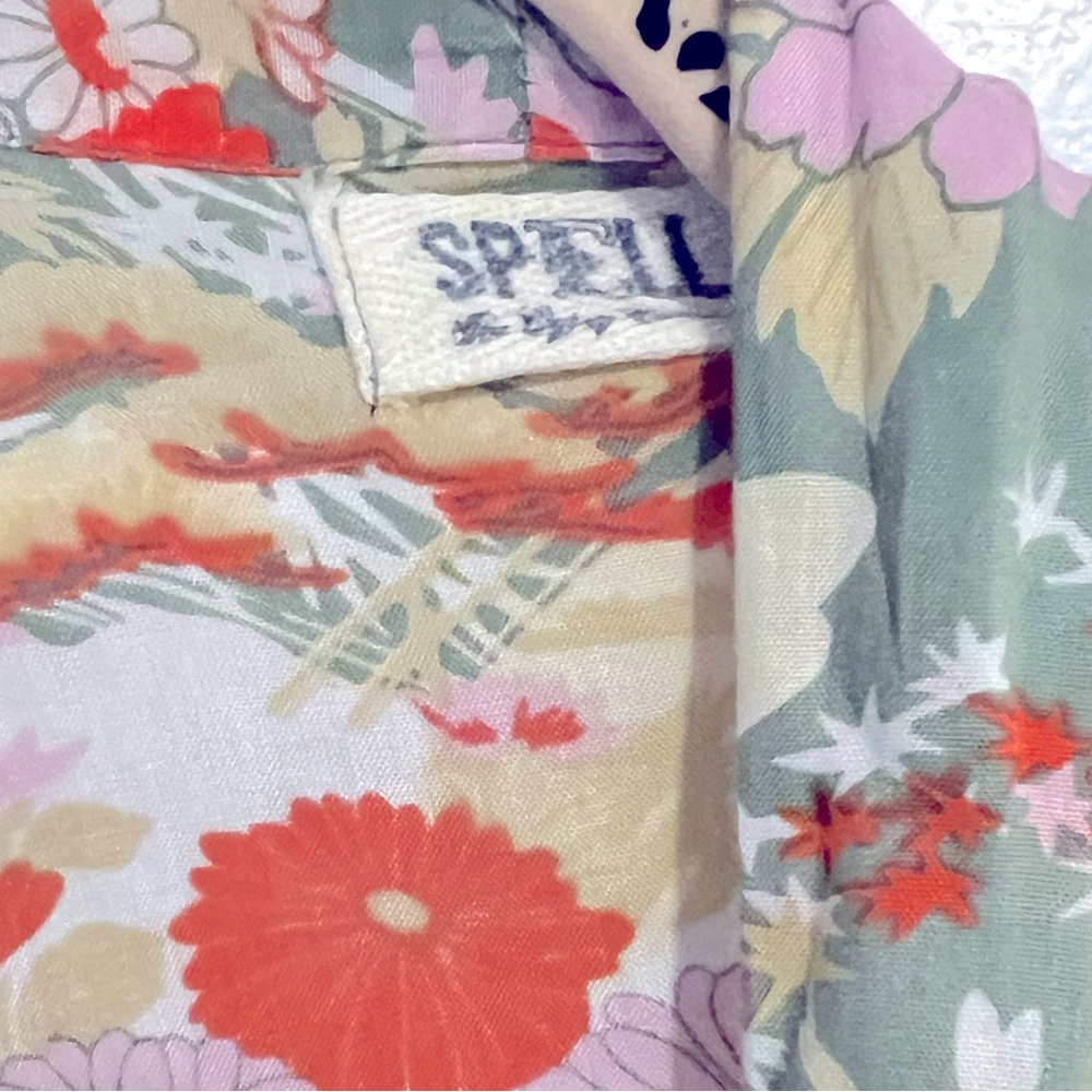 Spell - Gypsy Sisters Kimono - OS - Sage - Vintage - Picture 3 of 7